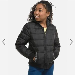 Justic lightweight packable puffer jacket girls New Size 14